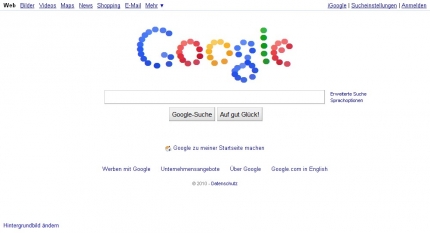 Google Logo 07.09.2010 IE8