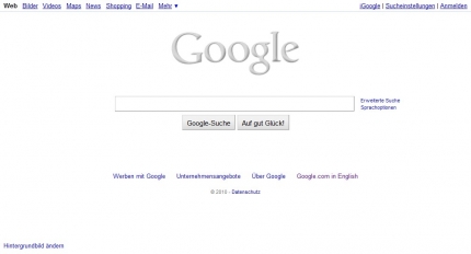 graues Doodle Google Logo