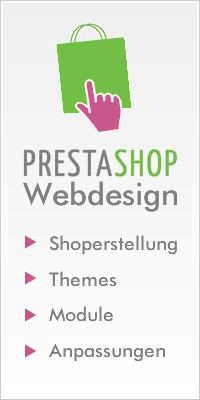 PrestaShop Webdesign & Templates, Themes für Onlineshops