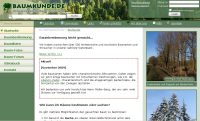 Online-Datenbank für Bäume und Sträucher
